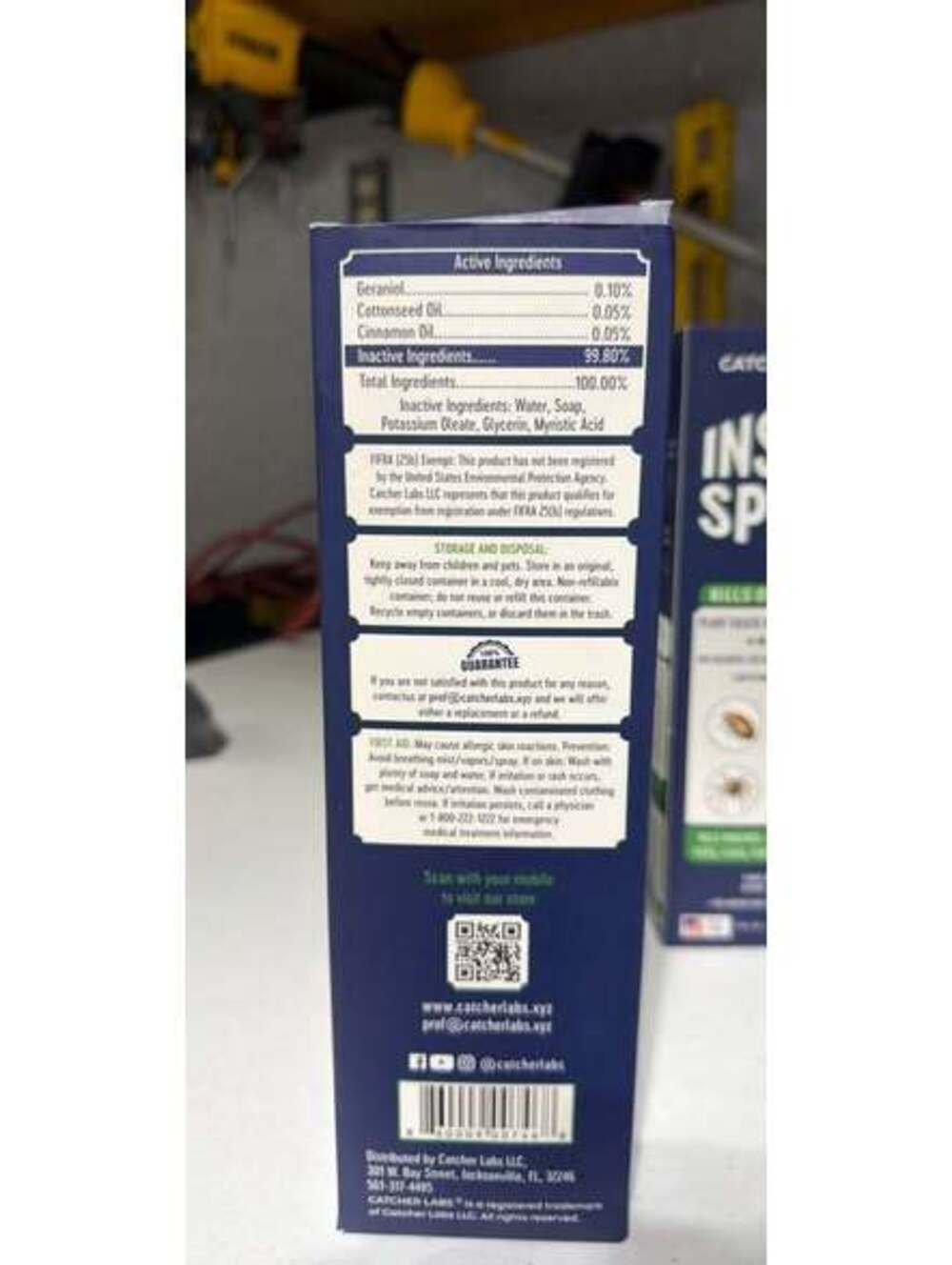 Catcher Labs Insect Spray - Picture 2 of 3